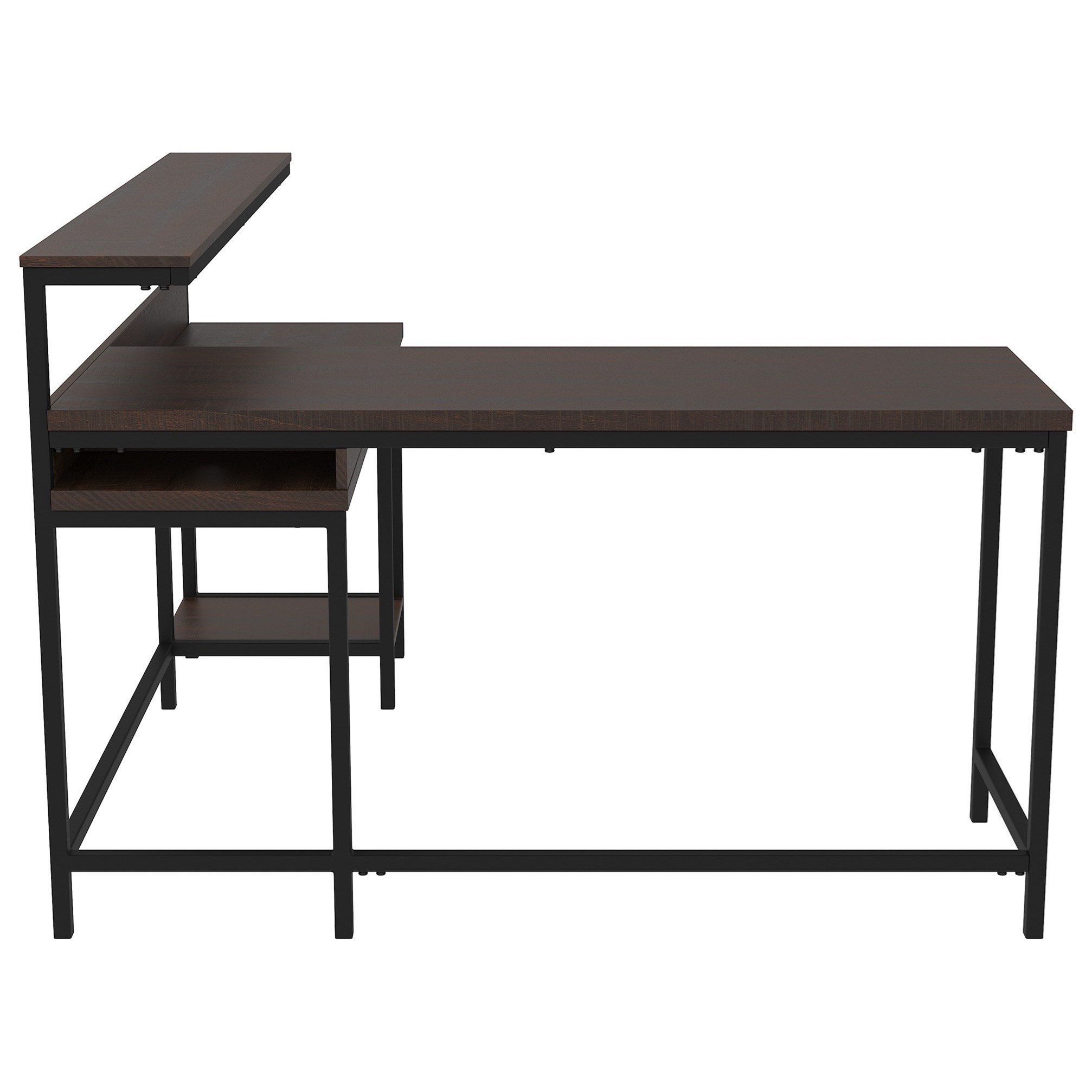 Signature Design by Ashley Camiburg Contemporary LDesk with Storage Royal Furniture LShape